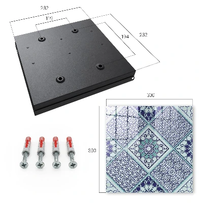 Schlüsselkasten modern Geometrisches Muster