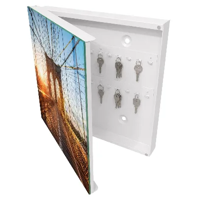 Schlüsselschrank für den Flur Die untergehende Sonne