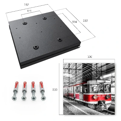 Schlüsselschrank Eisenbahnsymmetrie