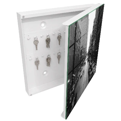 Schlüsselschrank Alltagsleben in der Stadt