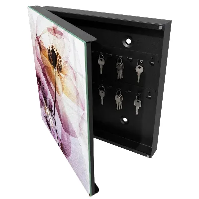 Schlüsselschrank für den Flur Florale Eleganz