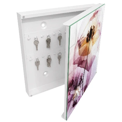 Schlüsselschrank für den Flur Florale Eleganz