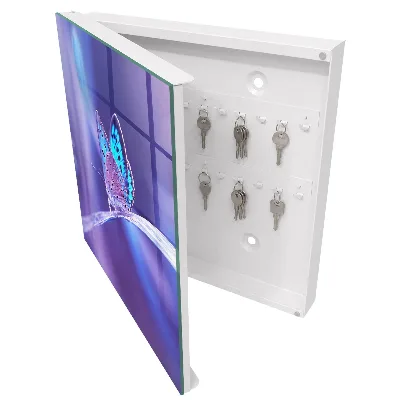 Schlüsselschrank Bunter Schmetterling