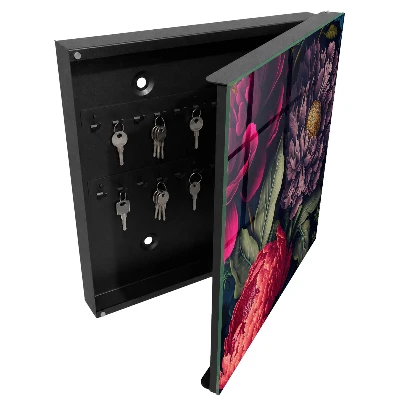 Schlüsselkasten modern Blumen des Luxus