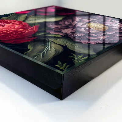 Schlüsselkasten modern Blumen des Luxus