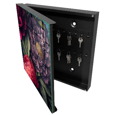 Schlüsselkasten modern Blumen des Luxus