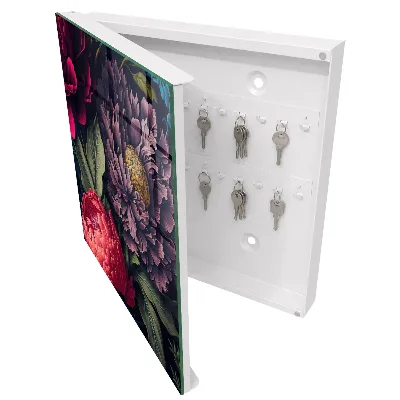 Schlüsselkasten modern Blumen des Luxus
