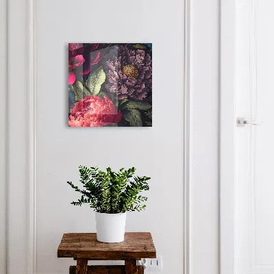 Schlüsselkasten modern Blumen des Luxus