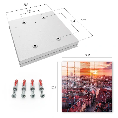 Schlüsselschrank Sonnenuntergang