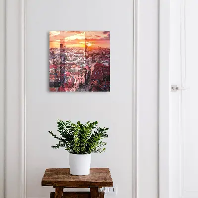 Schlüsselschrank Sonnenuntergang