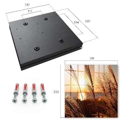 Schlüsselschrank für den Flur Sonnenuntergang