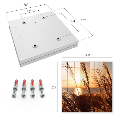 Schlüsselschrank für den Flur Sonnenuntergang