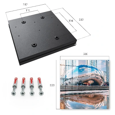 Schlüsselkasten modern Städtische Spiegelung