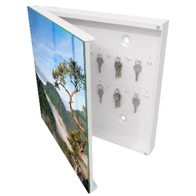 Schlüsselschrank für den Flur Berglandschaft