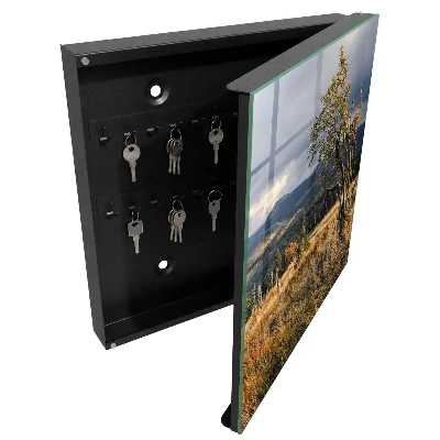 Schlüsselschrank Herbstlandschaft