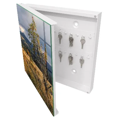 Schlüsselschrank Herbstlandschaft