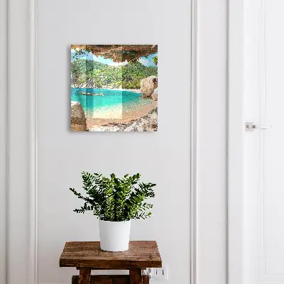 Schlüsselschrank Ein paradiesischer Ausblick