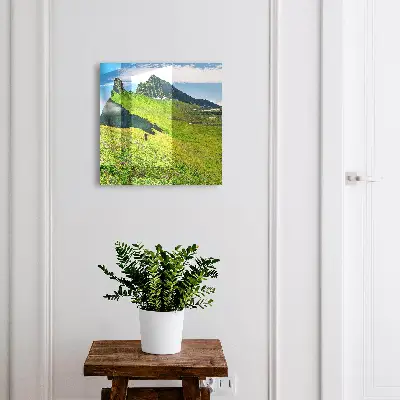 Schlüsselschrank für den Flur Grüne Berge