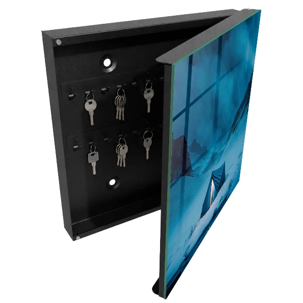 Schlüsselkasten modern Blaue Nacht
