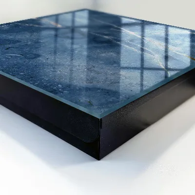 Schlüsselkasten modern Blauer Marmor