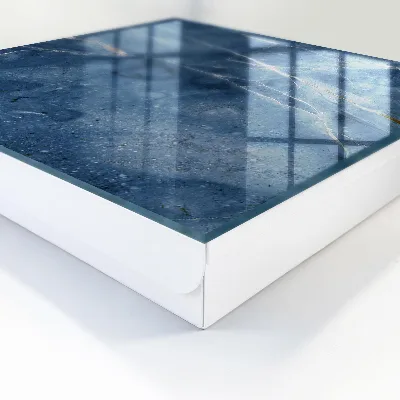 Schlüsselkasten modern Blauer Marmor