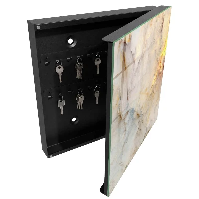 Schlüsselkasten modern Marmor-Eleganz
