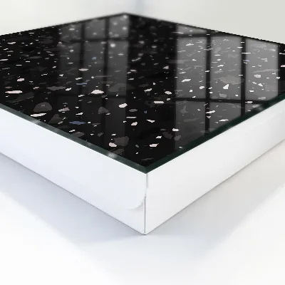Schlüsselschrank Schwarzer Terrazzo