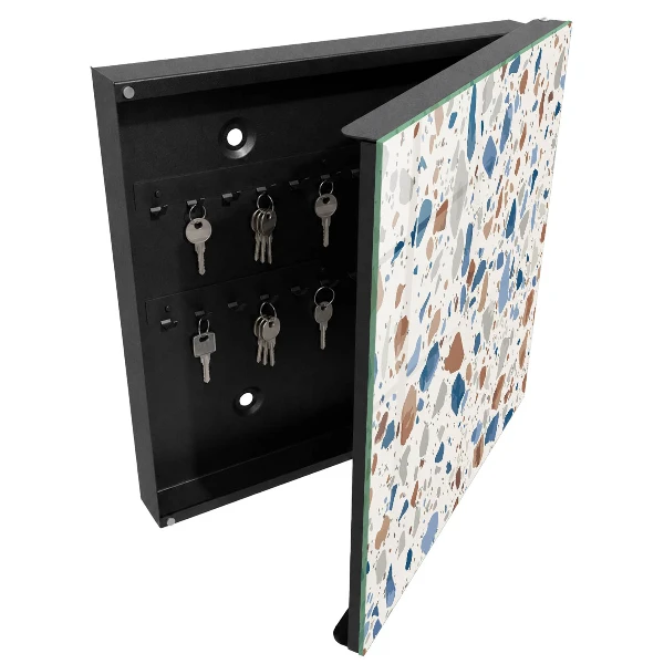Schlüsselschrank für den Flur Steinmosaik