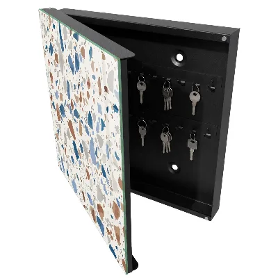 Schlüsselschrank für den Flur Steinmosaik