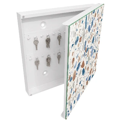 Schlüsselschrank für den Flur Steinmosaik