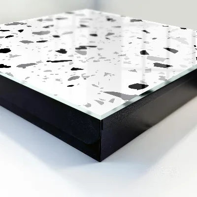 Schlüsselkasten modern Monochromer Terrazzo