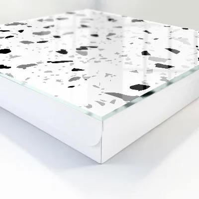 Schlüsselkasten modern Monochromer Terrazzo