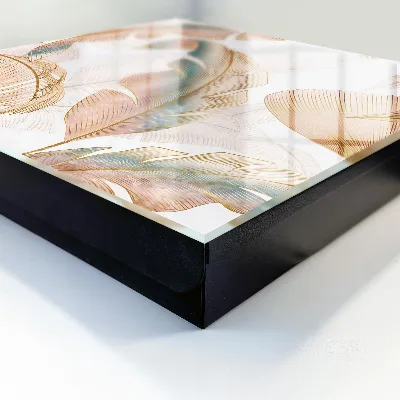 Schlüsselkasten modern Zarte Blätter