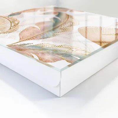 Schlüsselkasten modern Zarte Blätter