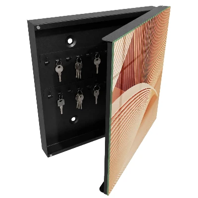 Schlüsselschrank Abstrakte Wellen