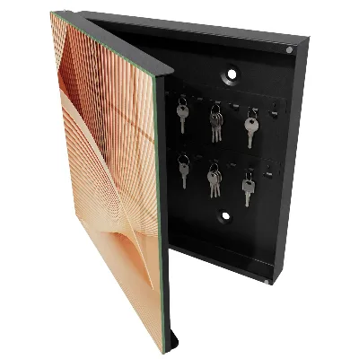 Schlüsselschrank Abstrakte Wellen