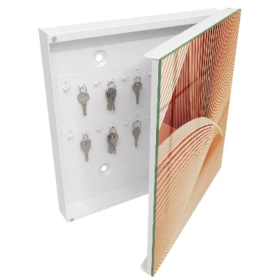 Schlüsselschrank Abstrakte Wellen