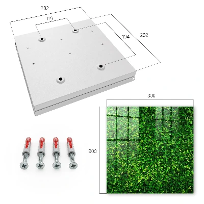 Schlüsselschrank für den Flur Grüner Garten