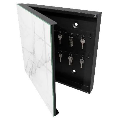Schlüsselkasten modern Marmor-Eleganz