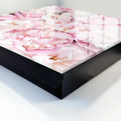 Schlüsselschrank für den Flur Pastellblumen