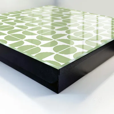 Schlüsselschrank Grüne Geometrie