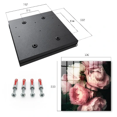 Schlüsselschrank Blumenzauber