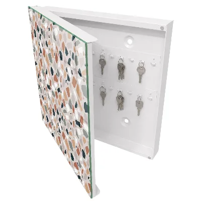 Schlüsselschrank Steinmosaik