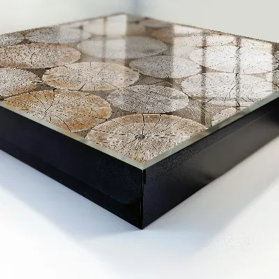 Schlüsselschrank Holzkreise
