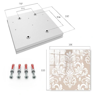 Schlüsselschrank Elegante Symmetrie