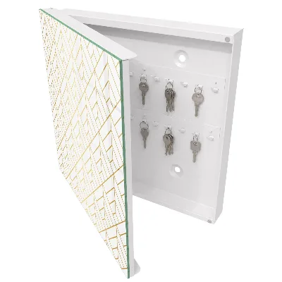 Schlüsselschrank Stilvolle Geometrie