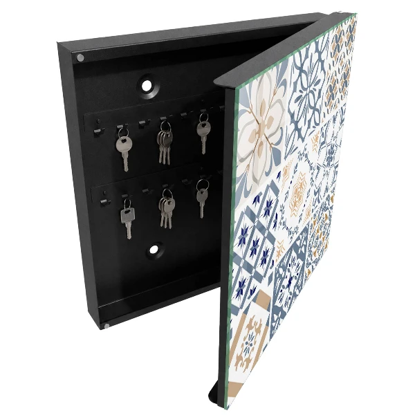 Schlüsselschrank Fliesenmuster