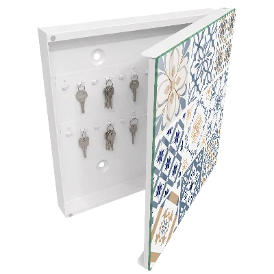 Schlüsselschrank Fliesenmuster