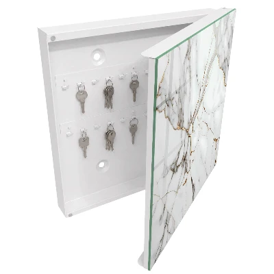 Schlüsselkasten modern Marmor-Eleganz