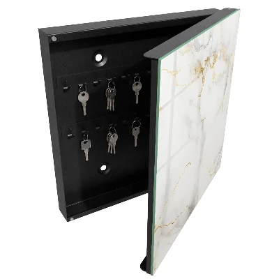 Schlüsselschrank mit elegantem Hintergrund